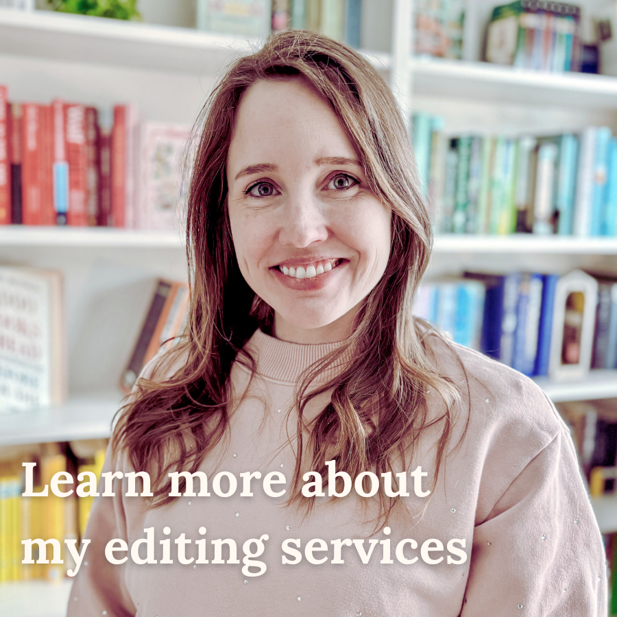 Learn more about my editing services
